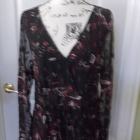 INC Faux Wrap Top 3X - Picture 1 of 6